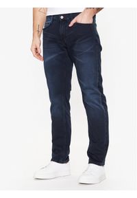 Mustang Jeansy Oregon 3112-5576 Granatowy Tapered Fit. Kolor: niebieski #1