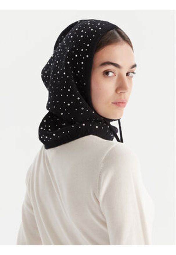 Pinko - PINKO Balaklawa 106005 A2YY Z99 Czarny. Kolor: czarny. Materiał: wełna