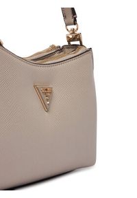 Guess Torebka Noelle II Mini HWZG96 72730 Beżowy. Kolor: beżowy. Materiał: skórzane #5