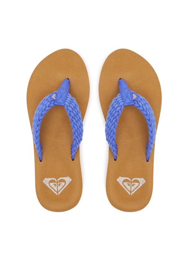 Roxy Japonki ARJL101166 Niebieski. Kolor: niebieski. Materiał: materiał