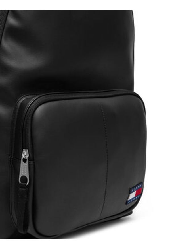 Tommy Jeans Plecak Tjm Ess Daily Pu Dome Backpack AM0AM13729 Czarny. Kolor: czarny. Materiał: skóra