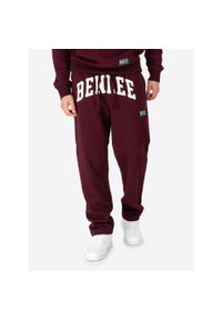 Spodnie do biegania Benlee Atkins Regular Fit. Kolor: wielokolorowy, biały, czerwony. Materiał: dresówka #1