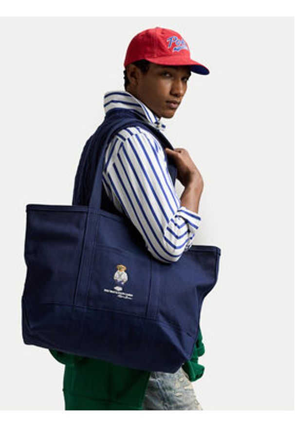 Polo Ralph Lauren Torba Polo Bear 405962430001 Granatowy. Kolor: niebieski. Materiał: materiał