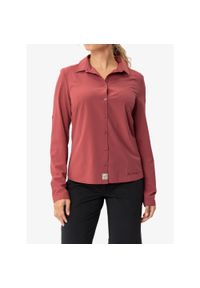 Koszula podróżnicza damska Vaude Rosemoor LS Shirt IV. Kolor: czerwony
