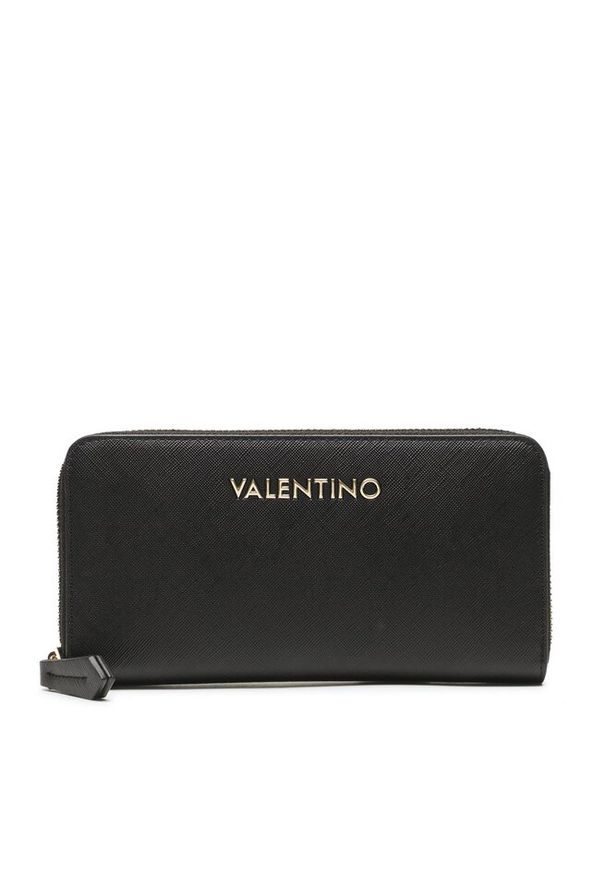 VALENTINO - Duży Portfel Damski Valentino. Kolor: czarny