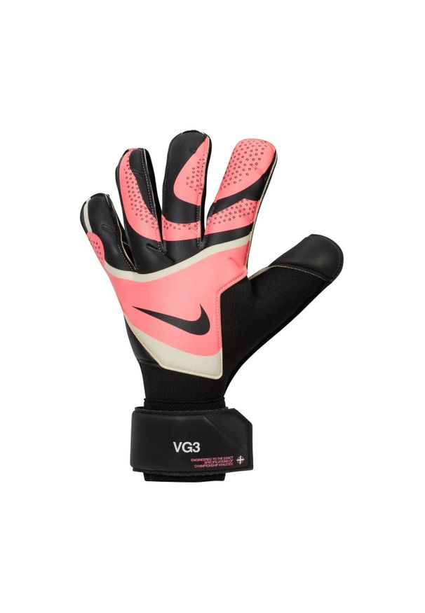 Rękawice bramkarskie Nike Vapor Grip 3. Kolor: czarny, różowy, wielokolorowy. Sport: piłka nożna