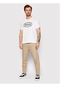 Billabong T-Shirt Trademark C1SS62 BIP2 Biały Regular Fit. Kolor: biały. Materiał: bawełna #3