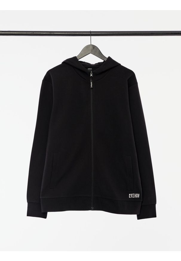 outhorn - Bluza rozpinana z kapturem męska. Okazja: na co dzień. Typ kołnierza: kaptur. Materiał: poliester, bawełna, dzianina, dresówka. Styl: sportowy, casual, klasyczny