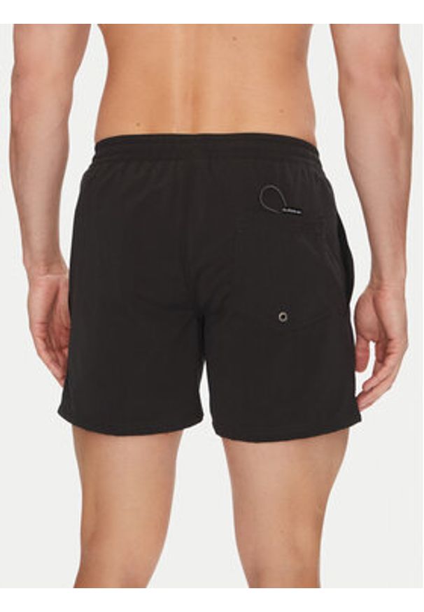 Quiksilver Szorty kąpielowe Everyday Solid Volley EQYJV04120 Czarny Regular Fit. Kolor: czarny. Materiał: syntetyk