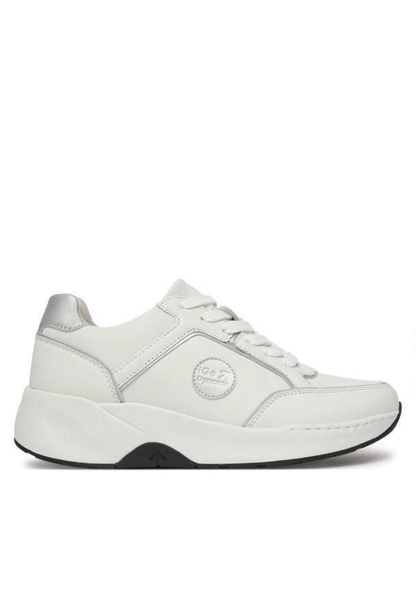 Sneakersy Josef Seibel. Kolor: srebrny