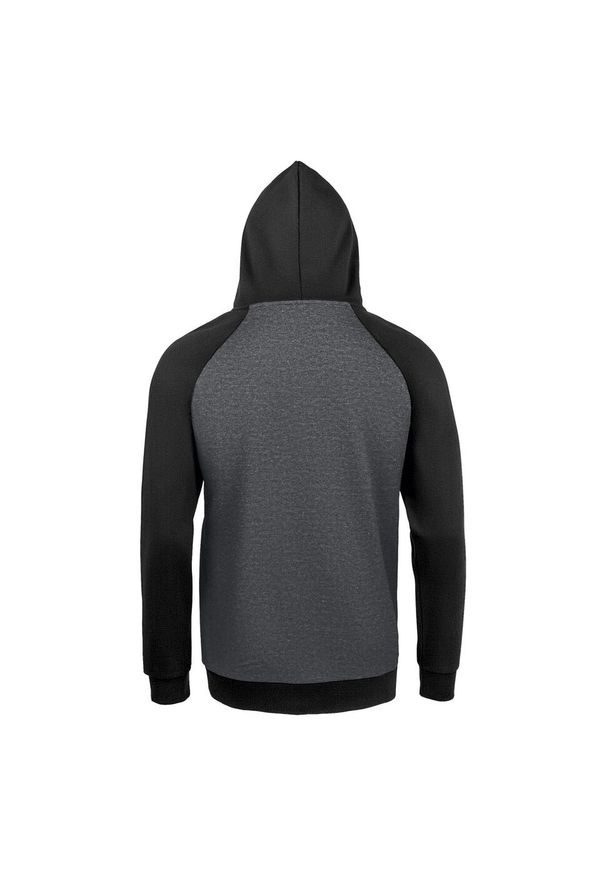 SOL'S - Bluza Z Kapturem Unisex Dla Dorosłych Seattle. Typ kołnierza: kaptur. Kolor: wielokolorowy, czarny, szary