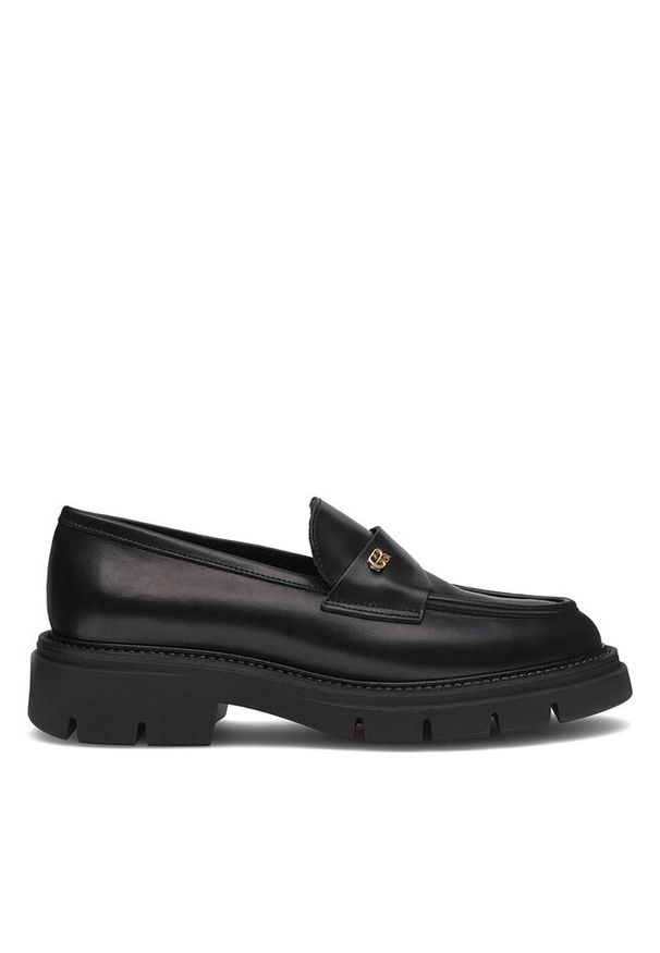 Loafersy Gino Rossi. Kolor: czarny