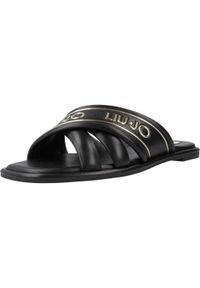 Liu Jo - Sandały LIU-JO EX01 IRENE SLIPPER Czarny. Kolor: czarny. Materiał: syntetyk. Sport: turystyka piesza #1