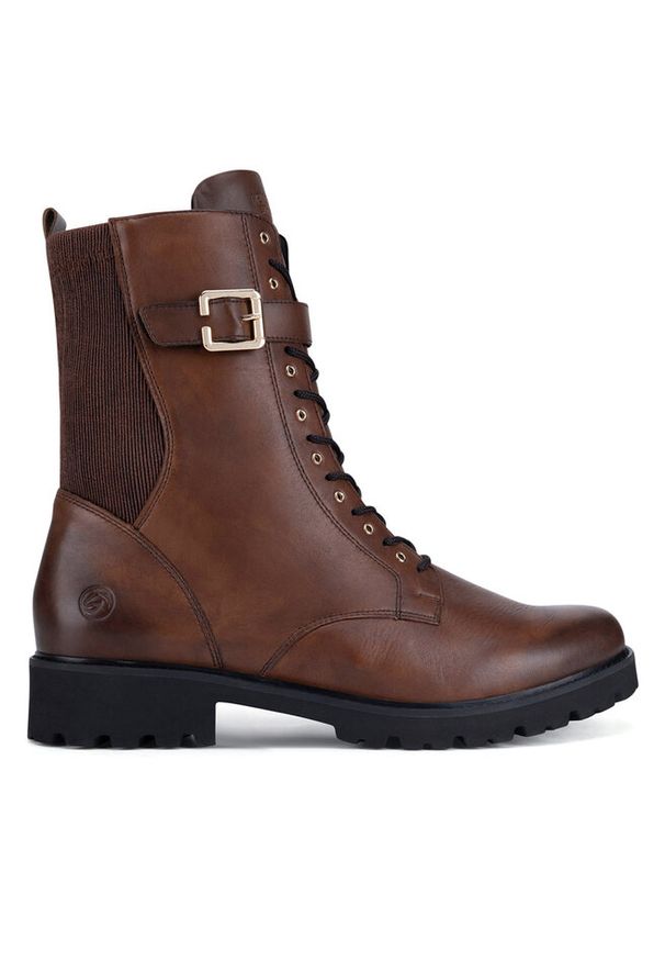 Trzewiki Remonte. Kolor: brązowy