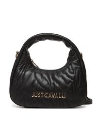 Just Cavalli Torebka 78RA4BE5 ZSB23 Czarny. Kolor: czarny. Materiał: skórzane