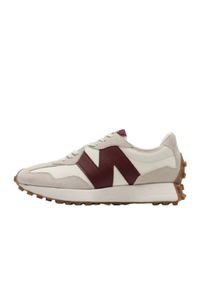 Buty do chodzenia damskie New Balance 327. Zapięcie: sznurówki. Kolor: beżowy. Materiał: materiał. Szerokość cholewki: normalna. Sport: turystyka piesza