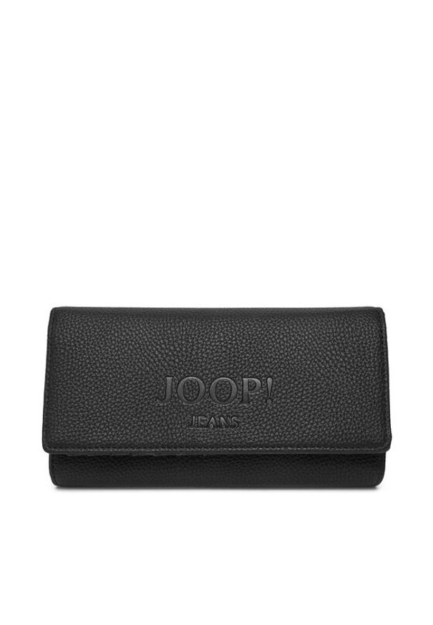 JOOP! Duży Portfel Damski 4130000869 Czarny. Kolor: czarny. Materiał: skóra