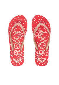 Roxy Japonki ARJL100869-RGL Czerwony. Kolor: czerwony. Materiał: materiał #1