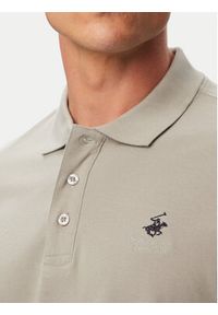 Beverly Hills Polo Club Polo P-SS26M-P42560 Szary Regular Fit. Typ kołnierza: polo. Kolor: szary. Materiał: bawełna #2