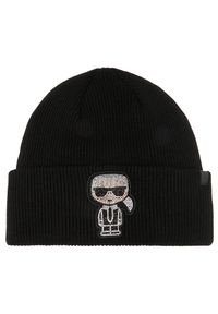 Karl Lagerfeld - Czapka KARL LAGERFELD. Kolor: czarny #1
