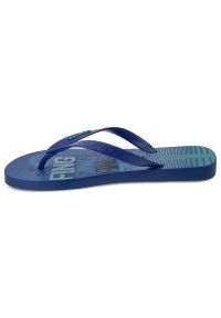 Niebieskie Japonki Ipanema Wygodne Obuwie Męskie. Okazja: na plażę, na co dzień. Kolor: niebieski. Materiał: materiał. Sezon: lato. Styl: elegancki, casual #3