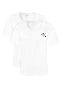 Calvin Klein Jeans Komplet 2 t-shirtów LV047C906G Kolorowy Regular Fit. Materiał: bawełna. Wzór: kolorowy