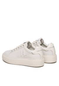 Karl Lagerfeld - KARL LAGERFELD Sneakersy KL62217 Biały. Kolor: biały. Materiał: nubuk, skóra #6