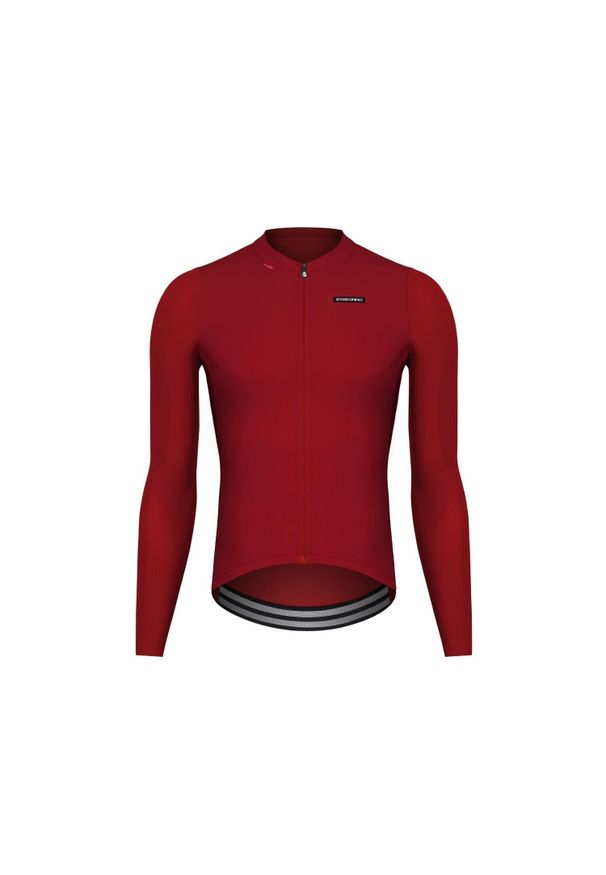 ETXEONDO - Dżersej z długim rękawem Etxeondo Alde. Kolor: czerwony. Materiał: jersey. Długość rękawa: długi rękaw. Długość: długie. Sport: kolarstwo