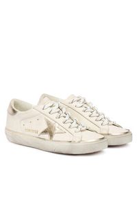 GOLDEN GOOSE - Golden Goose Sneakersy Super-Star Classic With List GWF00101.F007558.10698 Écru. Kolor: kremowy. Materiał: skóra #4