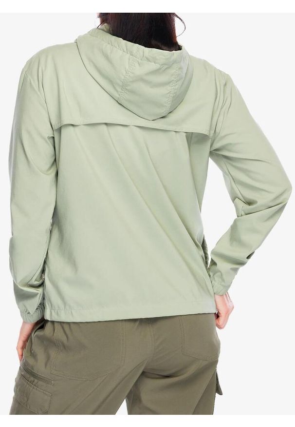 columbia - Bluza rozpinana damska Columbia Skien Valley Hooded LS Shirt. Kolor: zielony