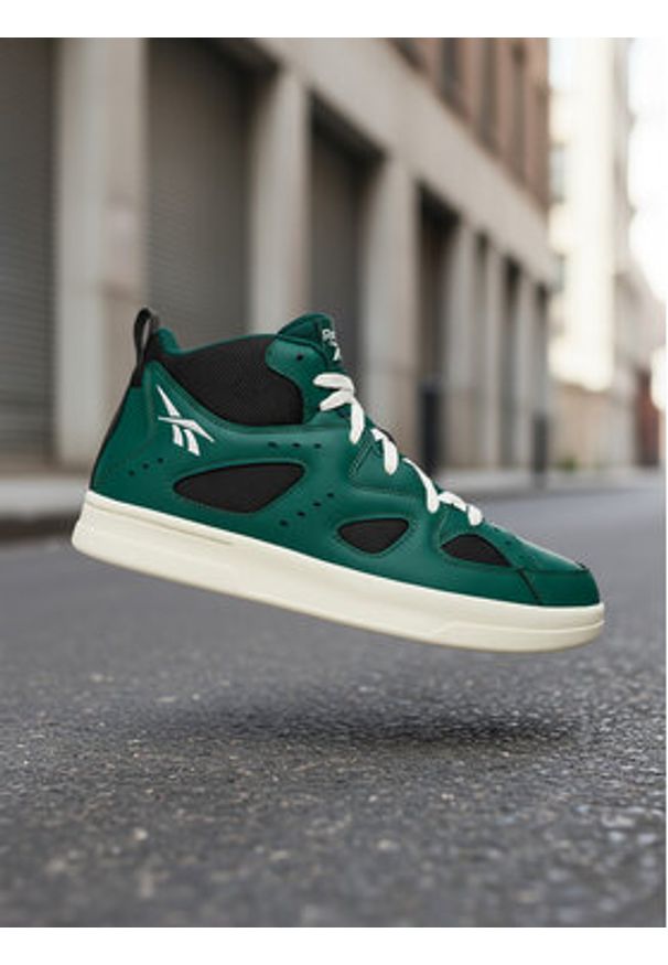 Reebok Sneakersy CEO-PRIMARY HARDWOOD 100242947 Zielony. Kolor: zielony. Materiał: skóra, materiał