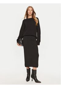 ViCOLO Sweter 77012S Czarny Regular Fit. Kolor: czarny. Materiał: kaszmir #2