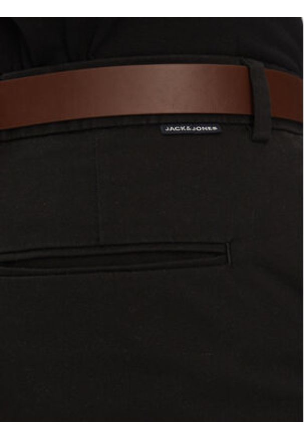 Jack & Jones Szorty materiałowe Marco 12269368 Czarny Regular Fit. Kolor: czarny. Materiał: bawełna