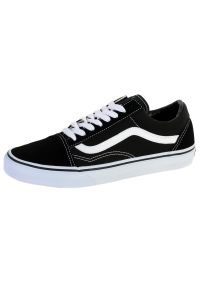 Vans Old Skool, Czarny. Kolor: czarny, biały, wielokolorowy. Model: Vans Old Skool. Sport: skateboard