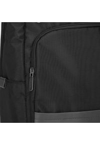 Wittchen - Męski plecak na laptopa 15,6” z krytym suwakiem. Kolor: czarny. Materiał: poliester. Wzór: aplikacja. Styl: klasyczny, casual, elegancki #4