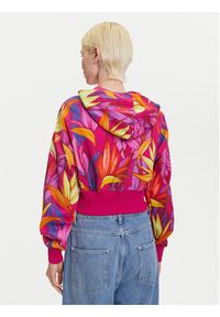 Adidas - adidas Bluza FARM JD6283 Różowy Loose Fit. Kolor: różowy. Materiał: bawełna #3