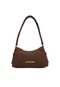 Love Moschino - LOVE MOSCHINO Torebka JC4169PP1NLB0301 Brązowy. Kolor: brązowy. Materiał: skórzane