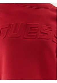 Guess Bluza V3BQ15 K7UW2 Czerwony Regular Fit. Kolor: czerwony. Materiał: wiskoza #4