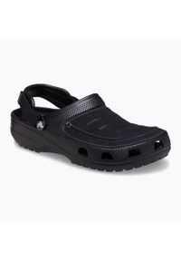 Klapki męskie Crocs Yukon Vista II LR Clog. Kolor: czarny