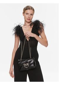Pinko Torebka Love Mini Puff Cl PE 23 PLTT 100039 A0F2 Czarny. Kolor: czarny. Materiał: skórzane #3