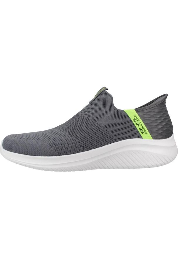 skechers - Buty Mężczyzna Skechers Slipins: Ultra Flex 3.0 Viewpoint szary. Kolor: szary