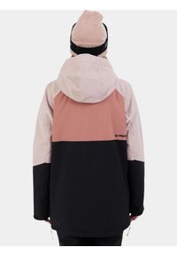 FUNDANGO - Anorak Damski Fundango Birch ECO Logo. Kolor: czarny, różowy, wielokolorowy. Sezon: zima. Sport: wspinaczka, turystyka piesza #2
