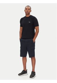 BOSS T-Shirt Momentum 50520683 Granatowy Regular Fit. Kolor: niebieski. Materiał: bawełna #3