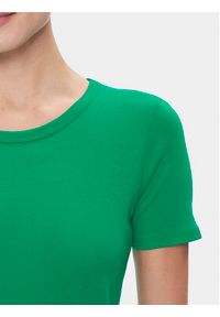 United Colors of Benetton - United Colors Of Benetton T-Shirt 3GA2E16A0 Zielony Regular Fit. Kolor: zielony. Materiał: bawełna #4