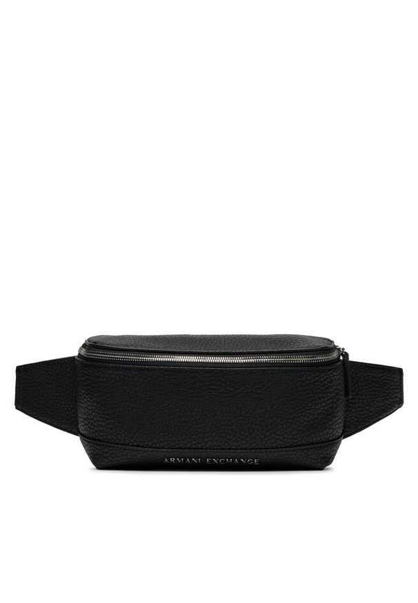 Saszetka nerka Armani Exchange. Kolor: czarny