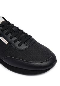 Calvin Klein Sneakersy Retro Runner T Lth Aop Ny HM0HM02213 Czarny. Kolor: czarny. Materiał: materiał #5
