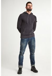 JOOP! Jeans - Sweter męski z kapturem Hoodor JOOP! JEANS. Typ kołnierza: kaptur #5