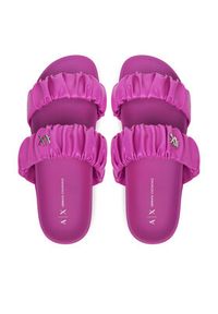 Armani Exchange Klapki XDP062 XV926 01820 Różowy. Kolor: różowy. Materiał: skóra #4