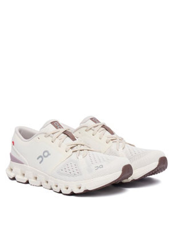 On Buty na siłownię Cloud X 4 3WE30074740 Kremowy. Kolor: kremowy. Materiał: materiał. Sport: fitness