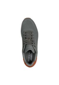 skechers - Tenisówki Skechers Model Uno - Suited On Air Kolor Zielony. Kolor: brązowy, zielony, wielokolorowy. Materiał: syntetyk, tkanina
